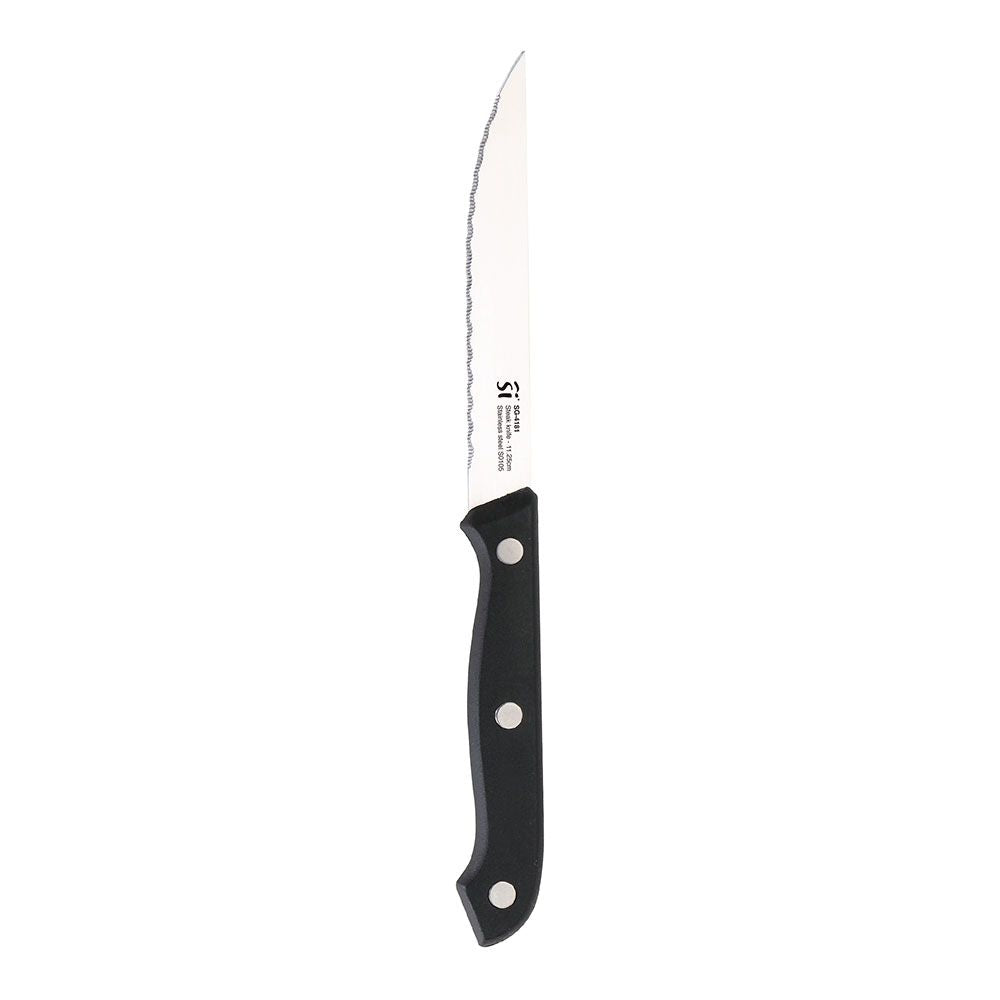 Juego de cuchillos 6 piezas + tacoma acero inox