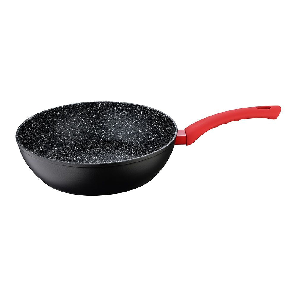 Wok aluminio forjado inducción toledo ø28 cm