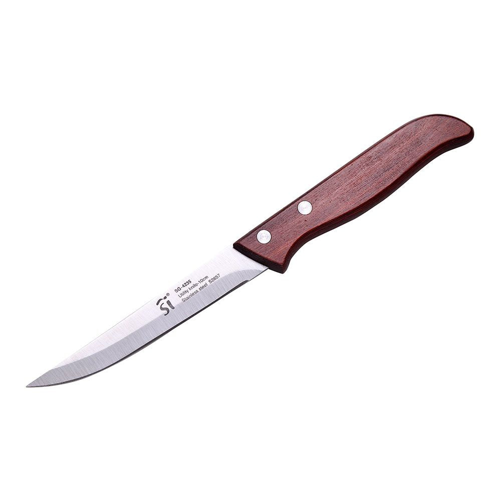 Cuchillo multiusos pakka de acero inoxidable 10 cm