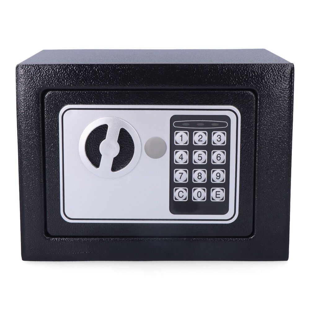 Caja fuerte electronica / llave cfc3, 23 x 17 x 17 cm