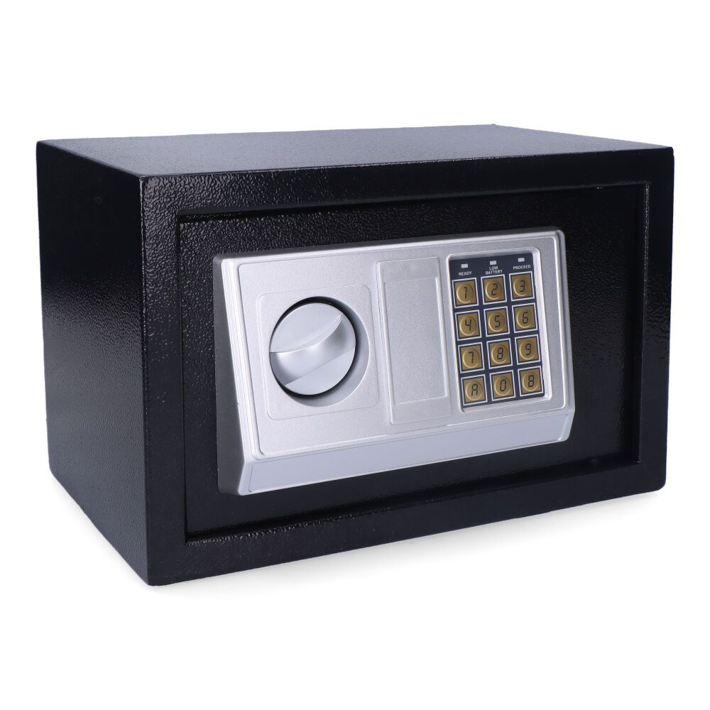 Caja fuerte electronica / llave cfc1, 31 x 20 x 20 cm