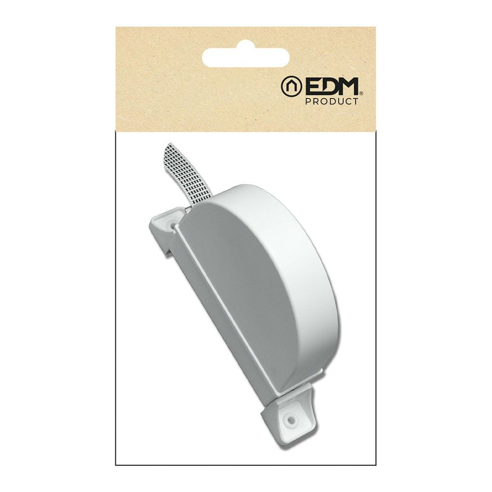 Recogedor exterior abatible pr02 14 mm blanco, 175 x 32 x 120 mm