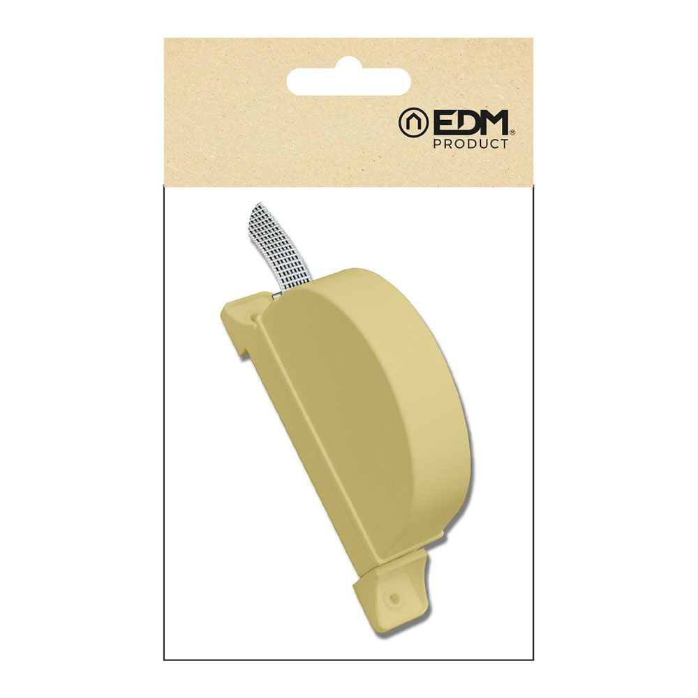 Recogedor exterior abatible pr02 18 mm marfil, 175 x 32 x 120 mm