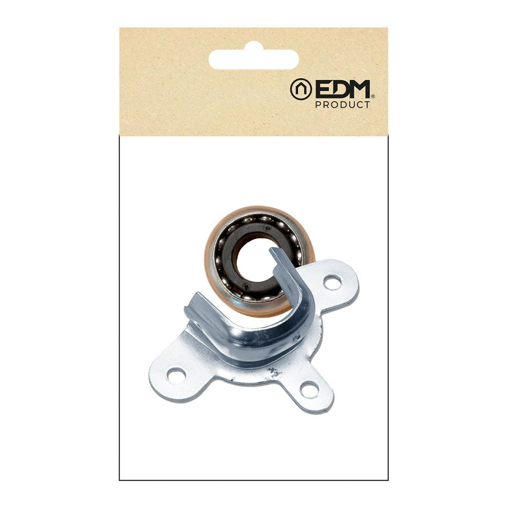 Soporte pr15+rodamento pr16 28 mm zincado