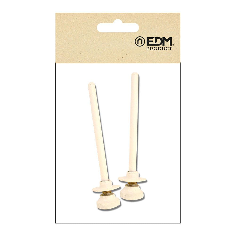 Seguro persiana pr09 blanco, 120 x 25 x 8 mm