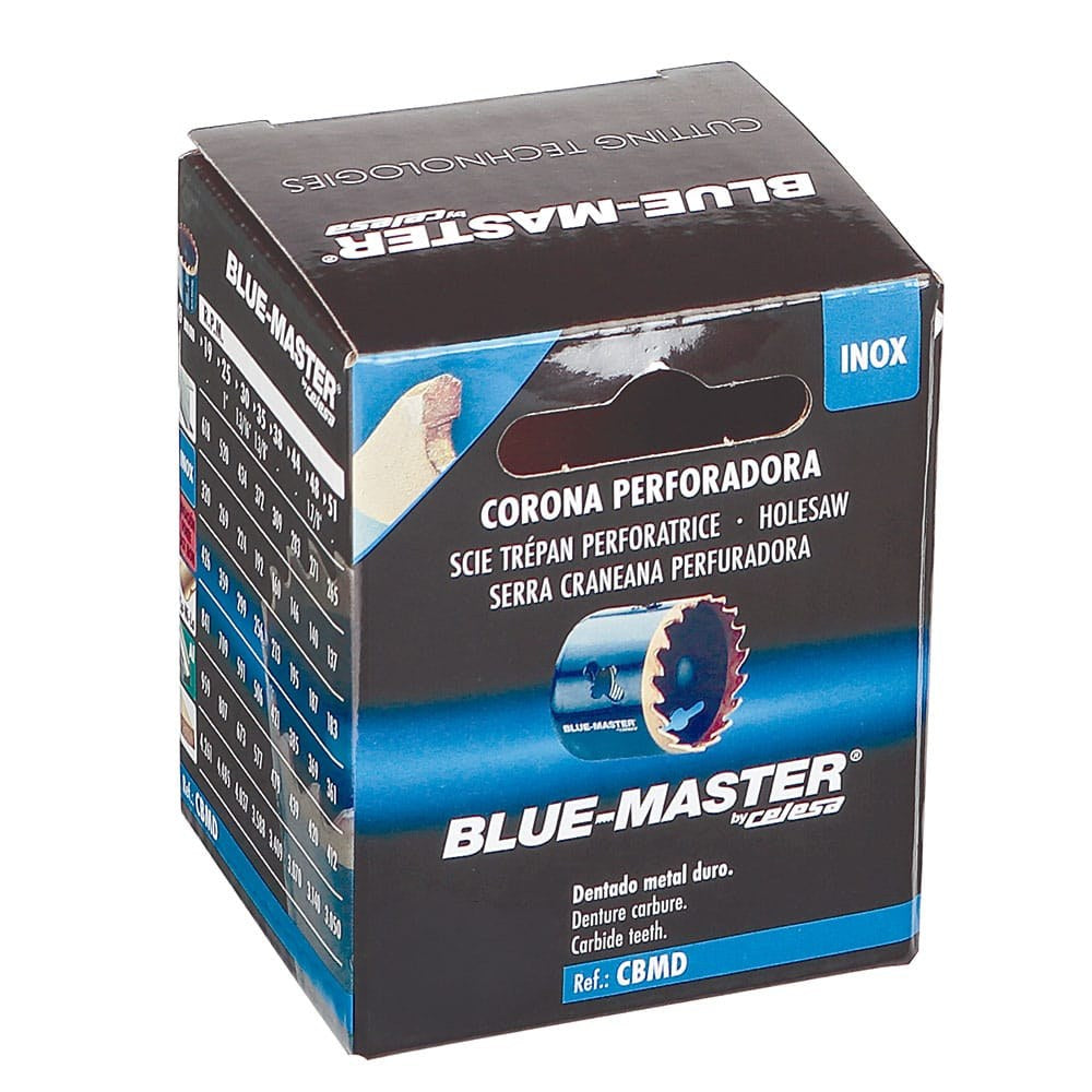 Corona perforadora metal duro, razorback, ø19 mm
