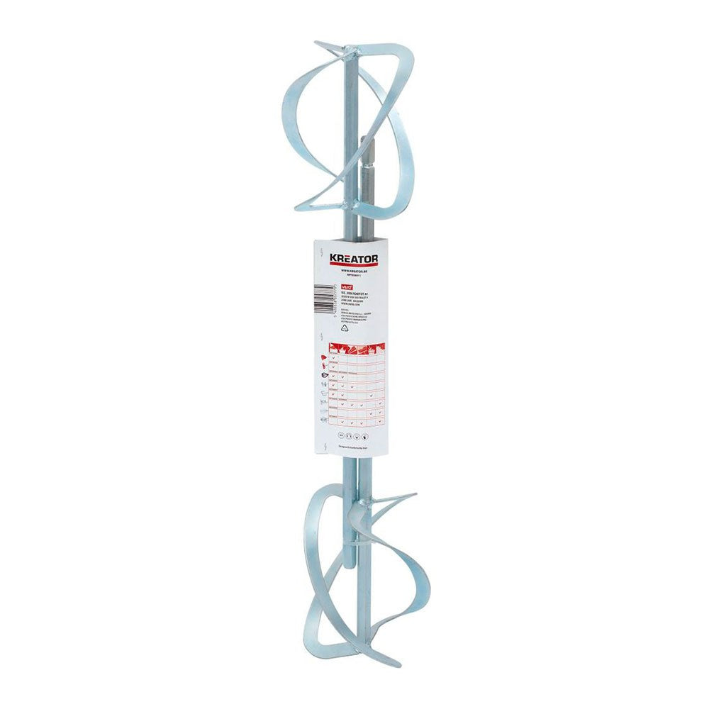 Mezclador galvanizado, doble, 2 x ø120 x 550 mm, h13