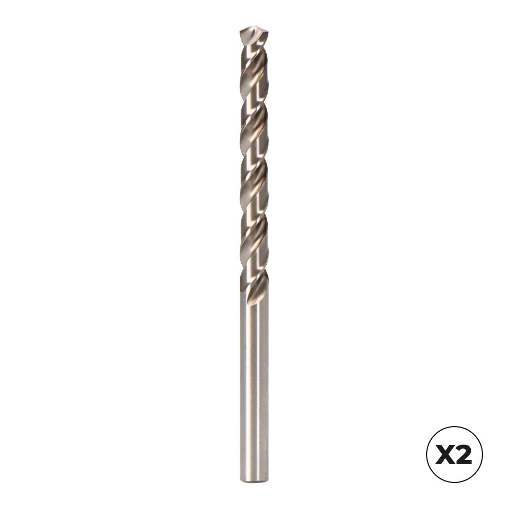 Broca cilíndrica corta hsse din-338n inox, ø2,00 mm, 2 uds