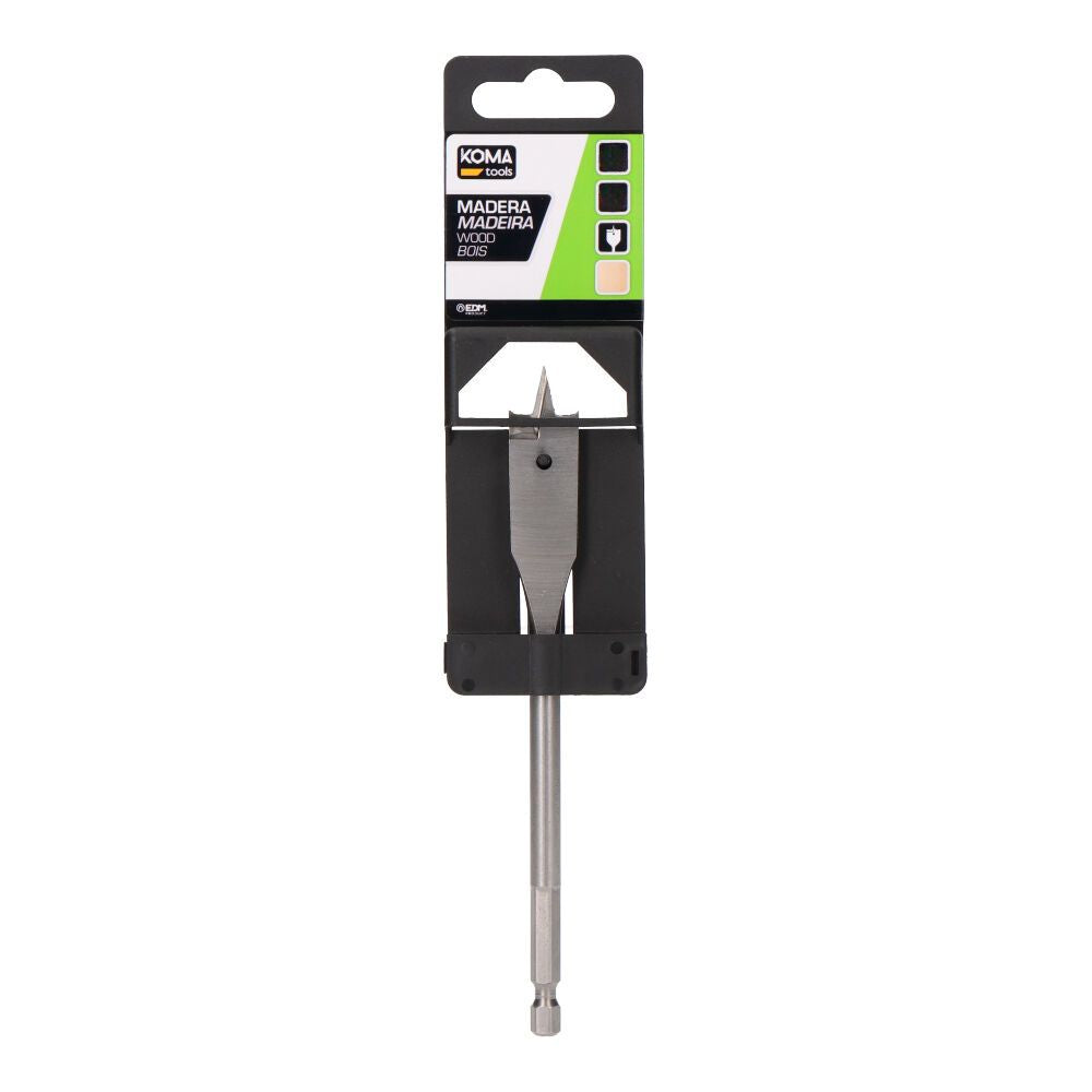 Broca plana para madera ø26,00 x 152 mm