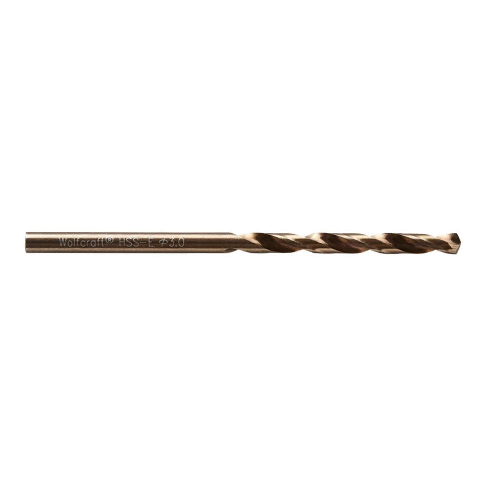Broca para metal hss cobalto rectificada, ø3,00 x 61 mm