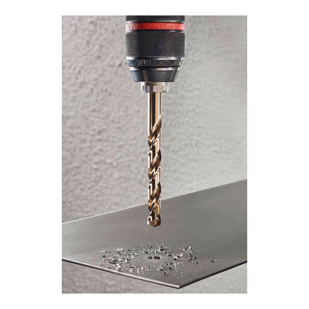 Broca para metal hss cobalto rectificada, ø3,00 x 61 mm