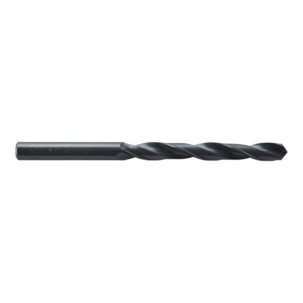 Broca para metal hss, forja por laminación, ø8,00x 117 mm