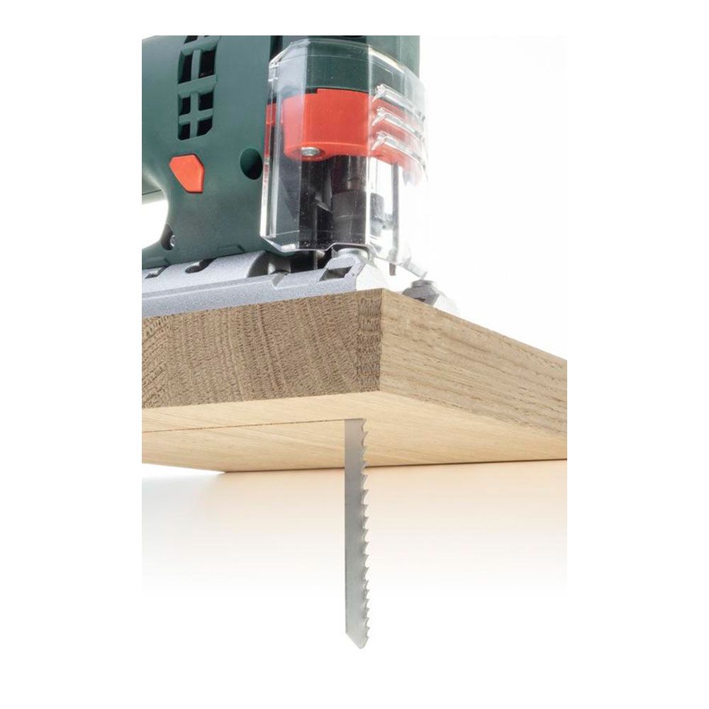 Hoja de sierra de calar bimetal 130 mm, vástago t, 2 uds
