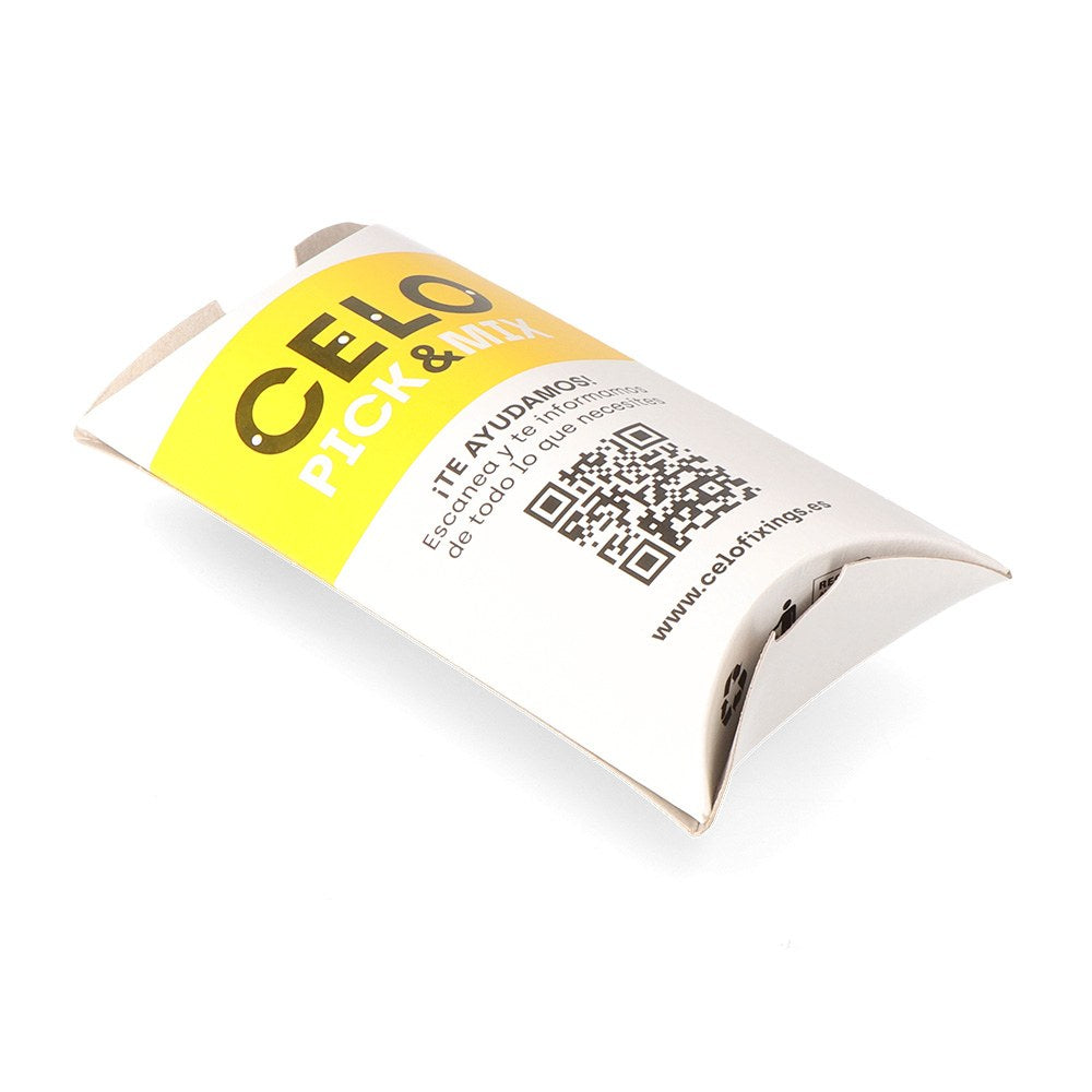 Envase de cartón pick&mix mediano, paquete de 25 uds