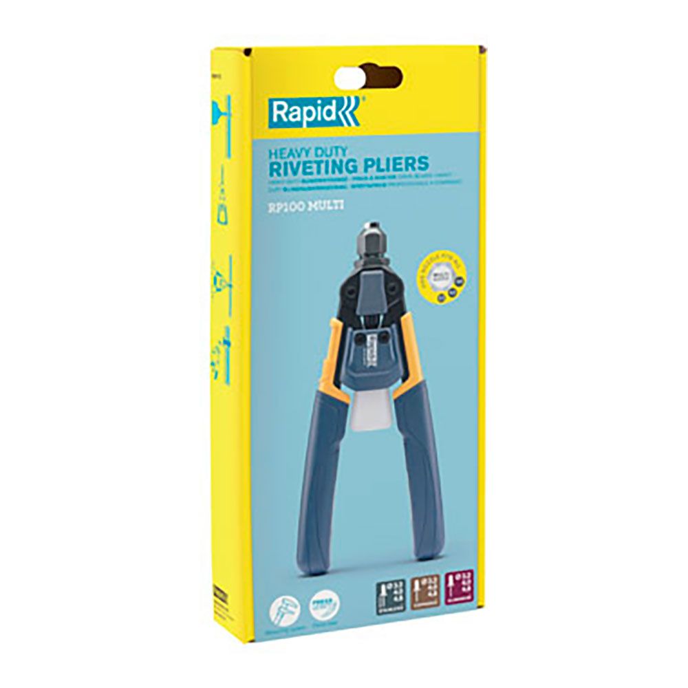 Remachadora manual rp100 multi, profesional