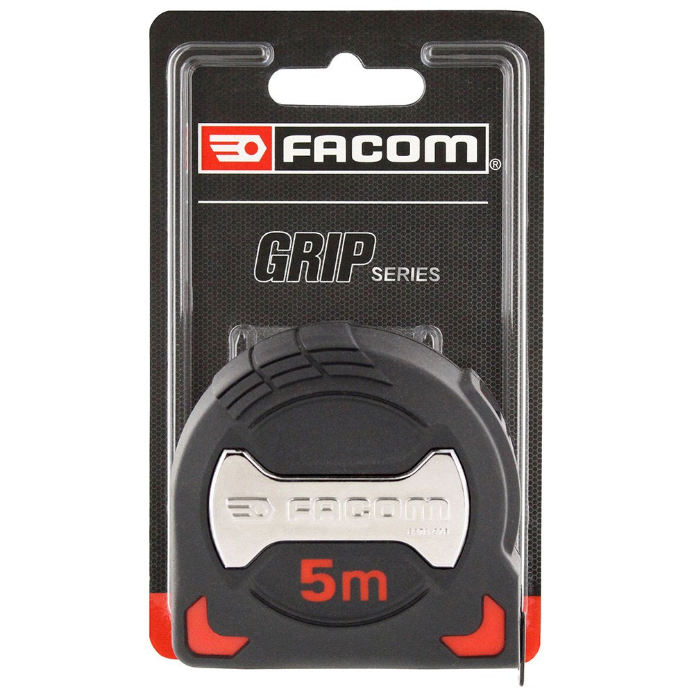 Flexómetro serie grip bi-material 5 m x 28 mm