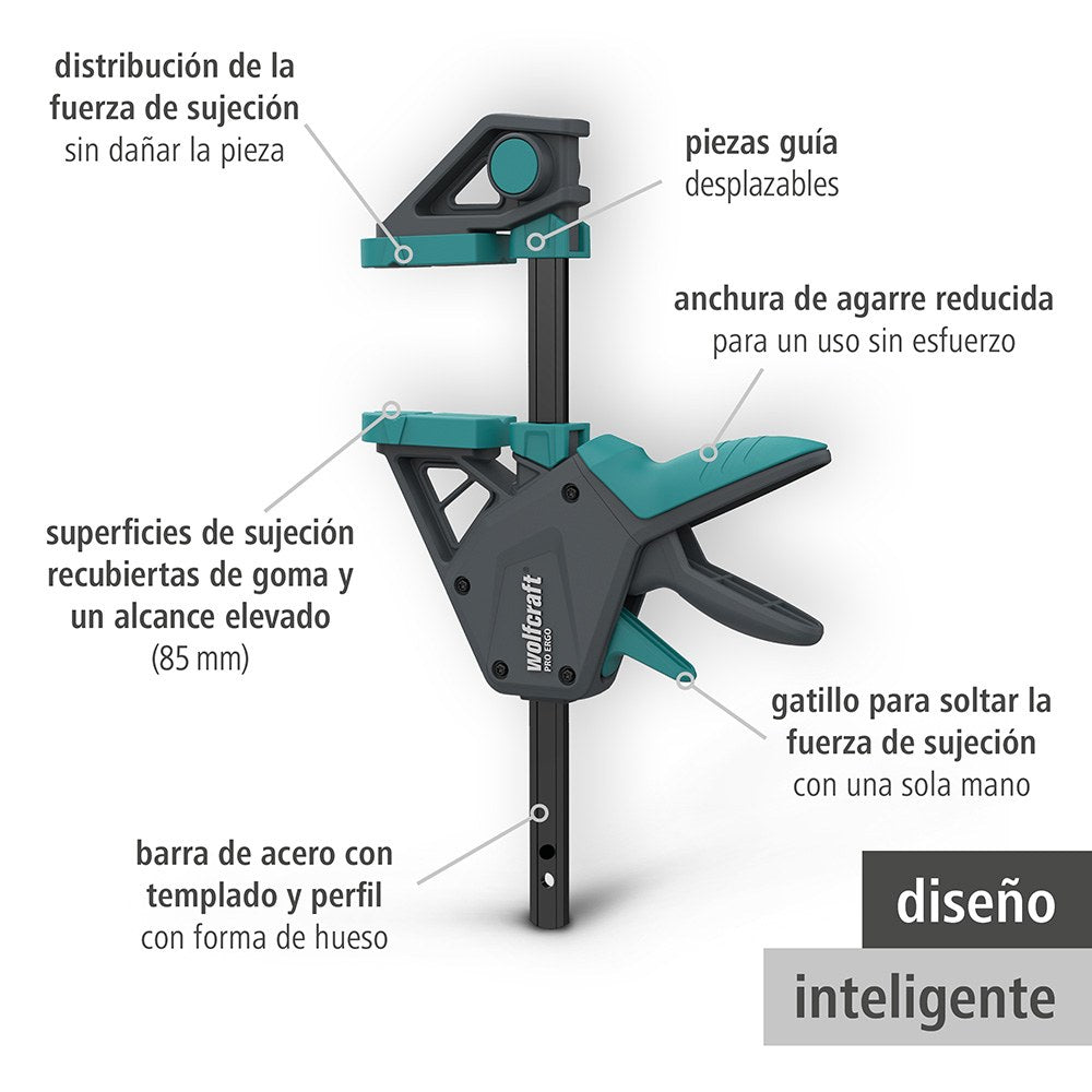 Sargento monomanual pro 150 mm