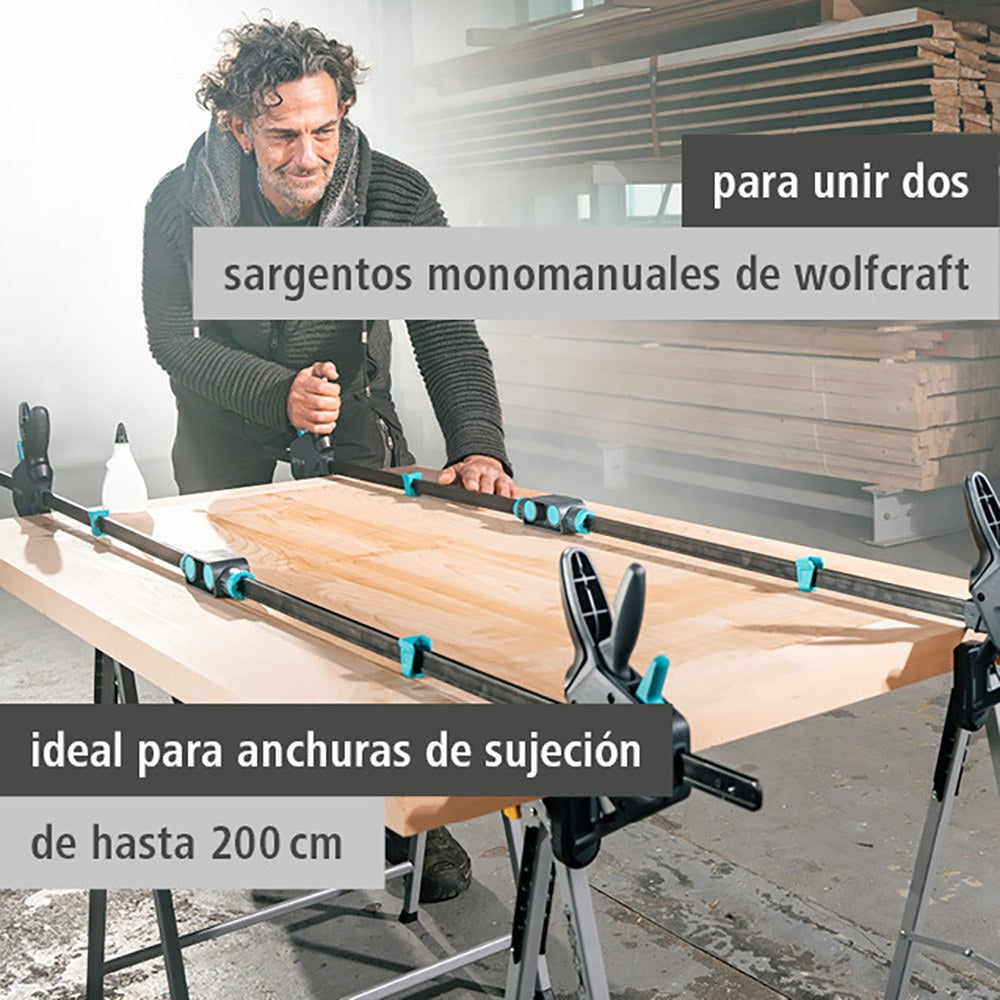 Conector para sargentos monomanuales easy/pro