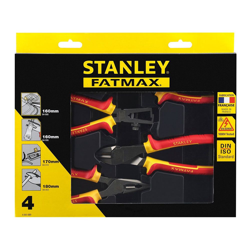 Alicates vde 1.000v fatmax®, 4 piezas