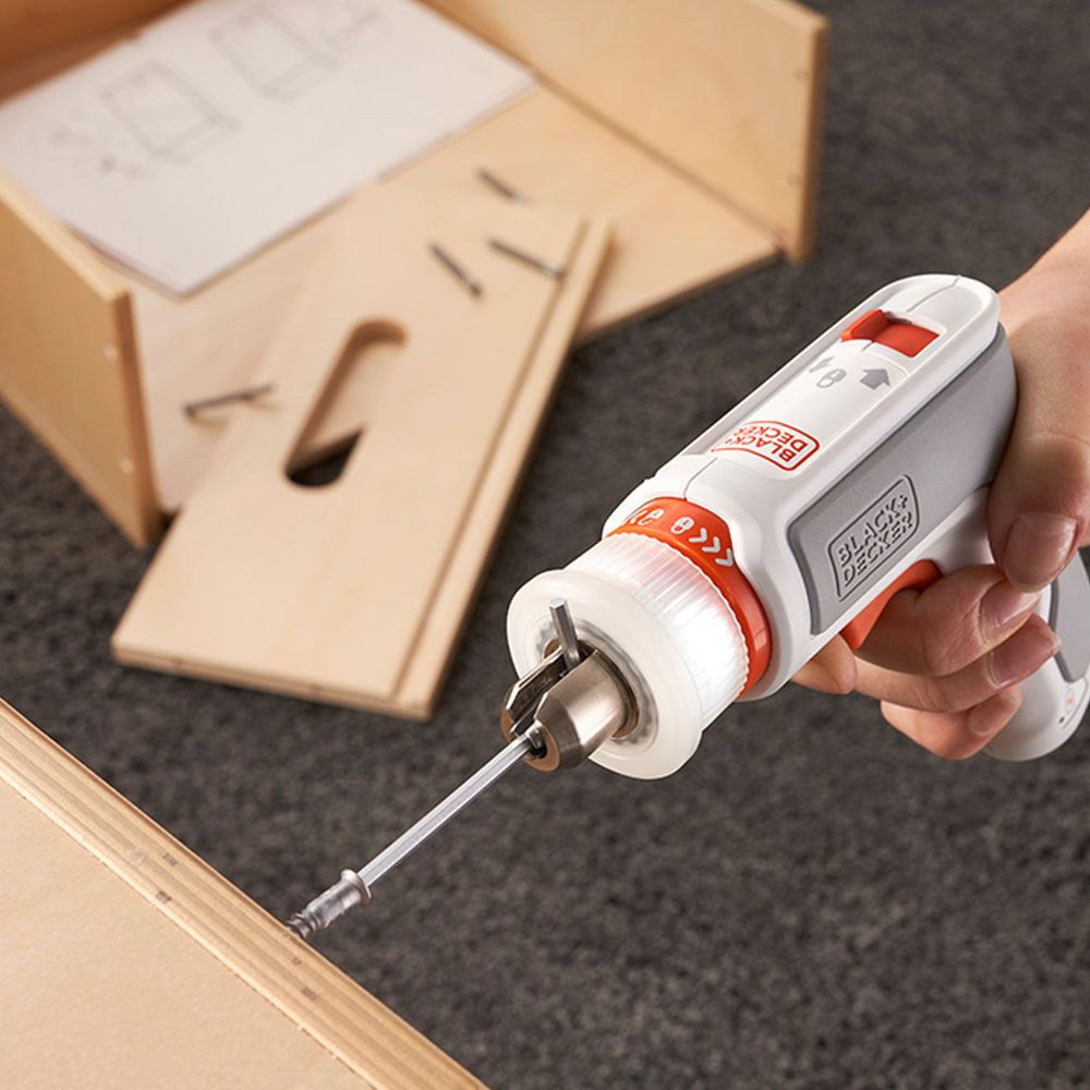 Kit atornillador recargable hexdriver 3,6 v + aspirador de mano 3,6 v