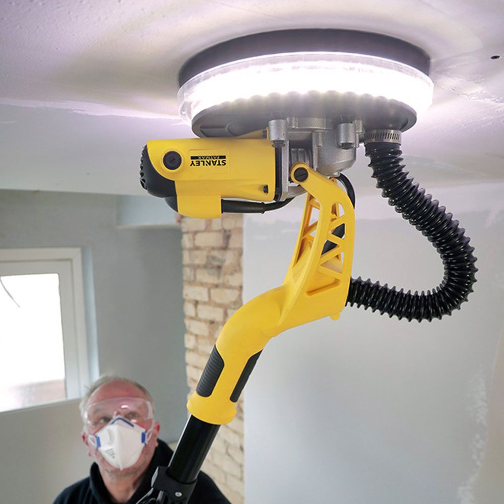 Lijadora de panel de yeso 750w sfmee500s-qs stanley