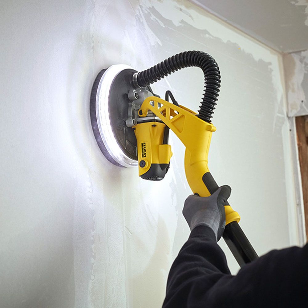 Lijadora de panel de yeso 750w sfmee500s-qs stanley