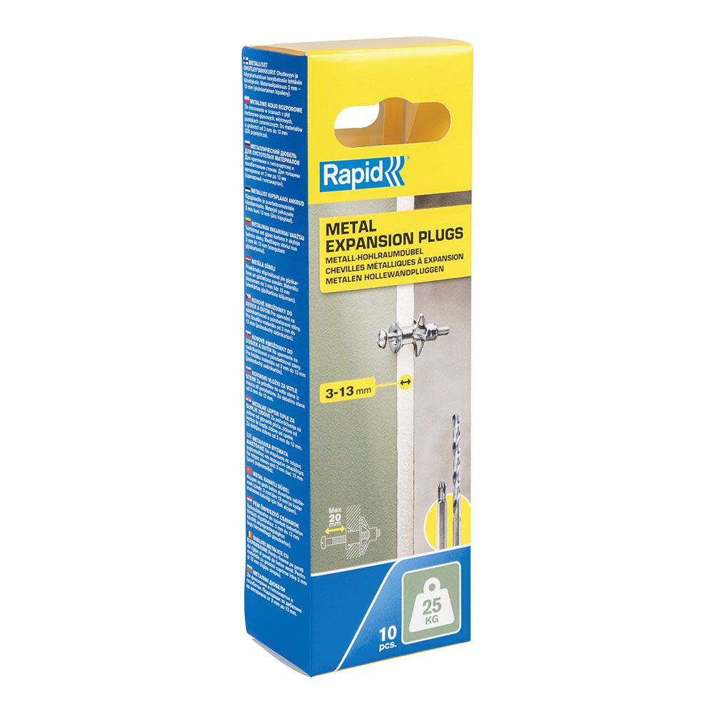 Taco de expansión metálico ø8x32 tornillo m4x40(bolsa 10 unid)