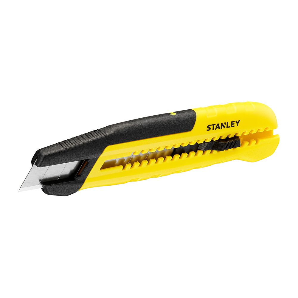 Cúter bi-material segmentación lateral con deslizador estándar 18 mm