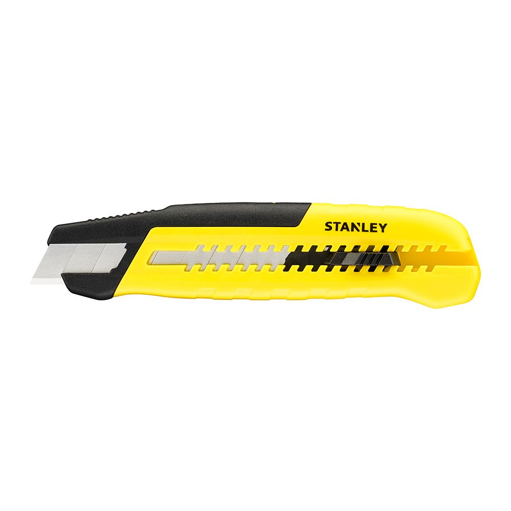 Cúter bi-material segmentación lateral con deslizador estándar 18 mm