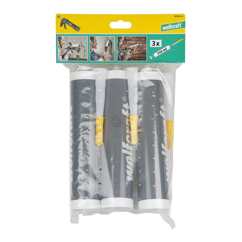 Cartuchos vacíos 310 ml, 3 uds