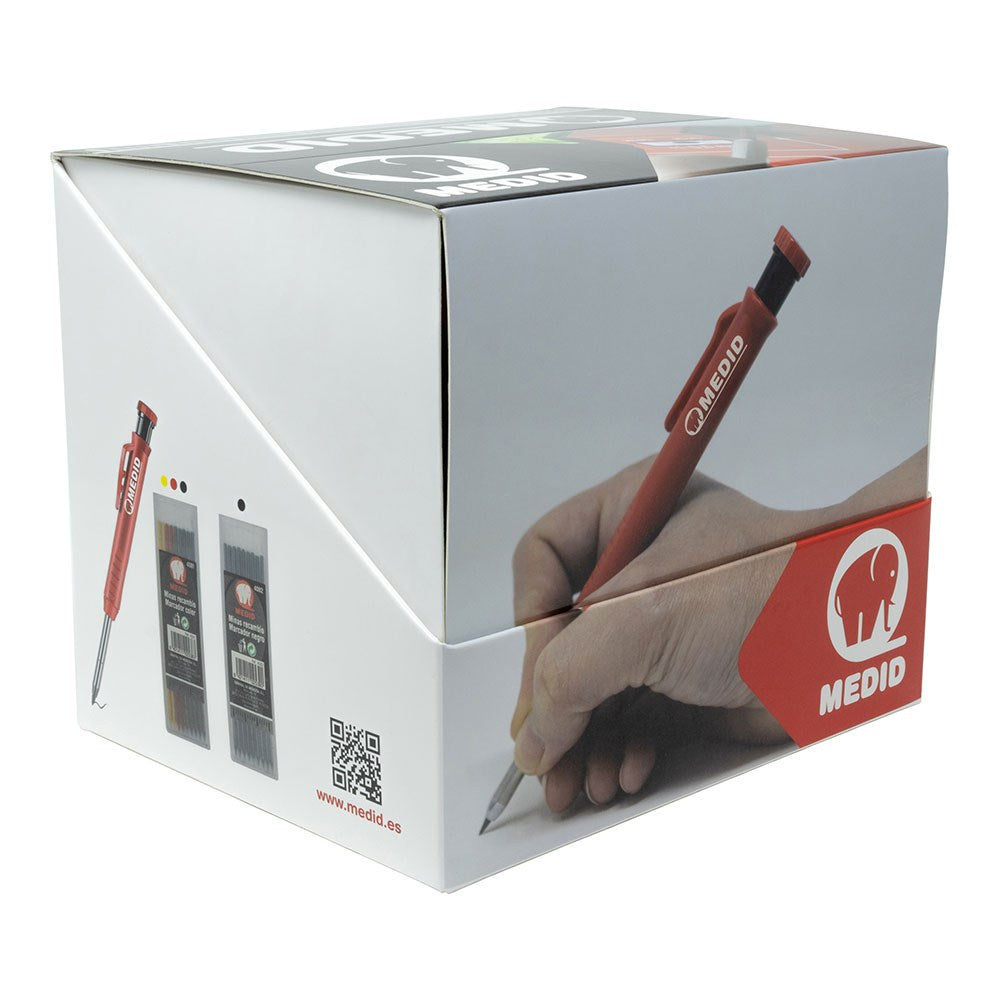 Marcador portaminas + recambios, expositor 20 + 20 uds