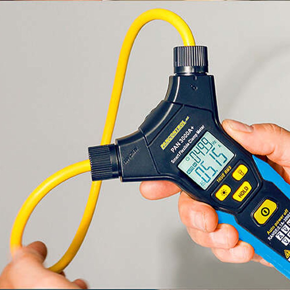 Pinza amperimétrica digital flexible pan 3000a+