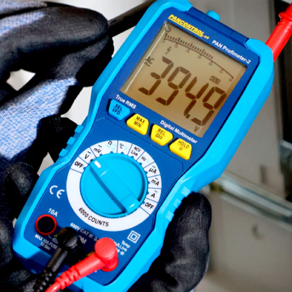 Multímetro digital pan profimeter-2 cat iii 600 v