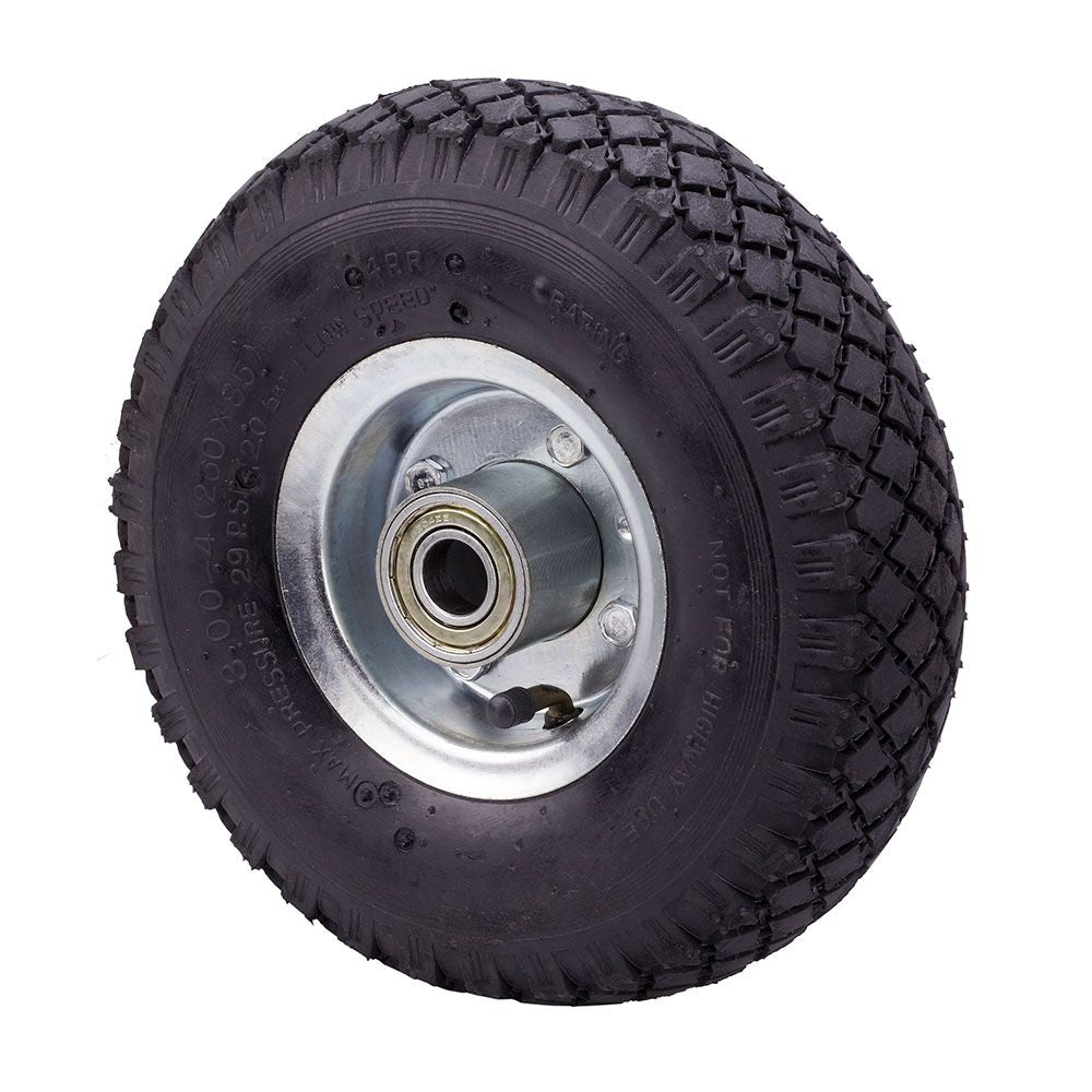 Rueda neumática con nucleo metálico y rodamiento de bolas, carga máx. 175 kg, ø 26 cm