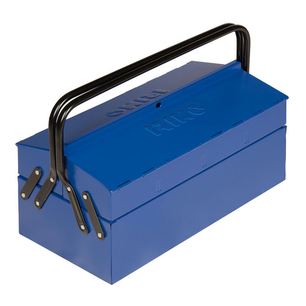 Caja de herramientas con 2 asas y 3 bandejas 400 x 210 x 190 mm