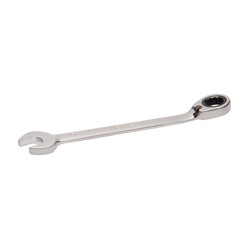 Llave combinada con carraca fija 17 mm