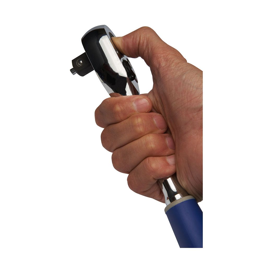 Llave de carraca ½ pulg reversible tipo pera