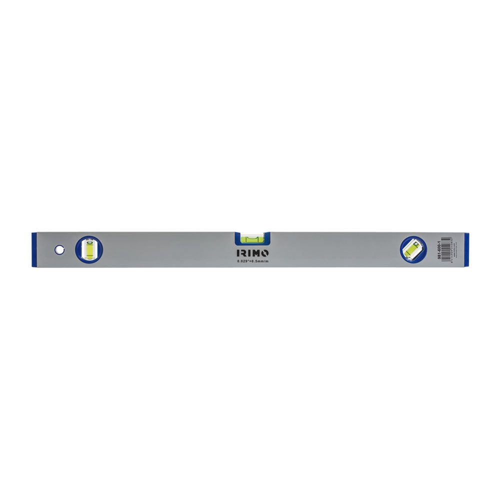 Nivel tubular de aluminio 400 x 20 x 49 mm