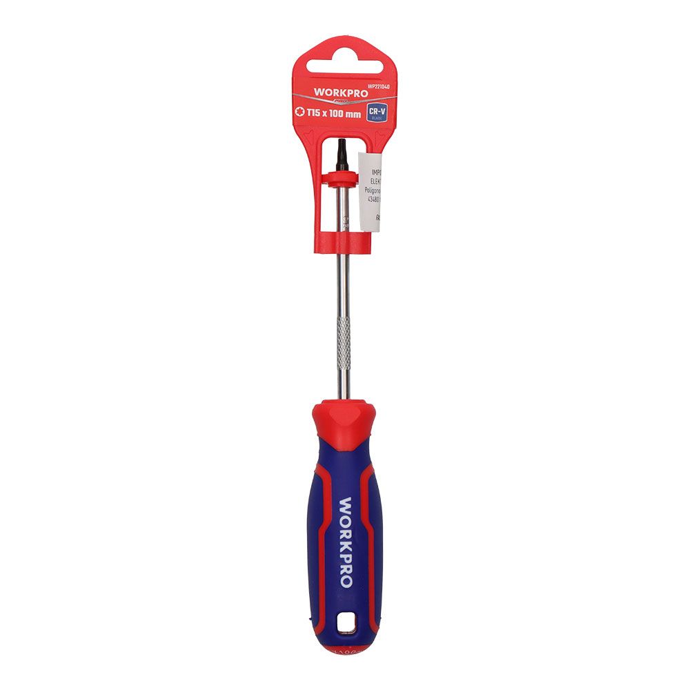 Destornillador torx t15 x 100 mm