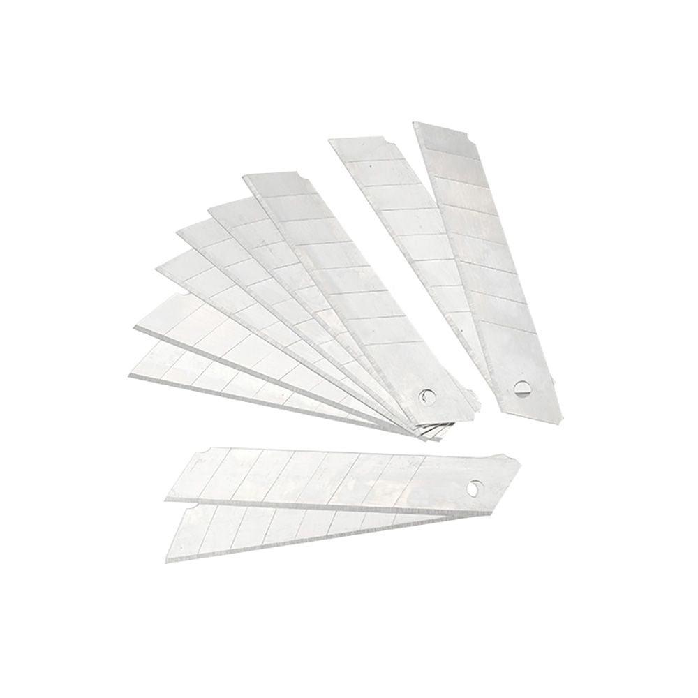 Cuchillas cúter 18 mm, 10 uds
