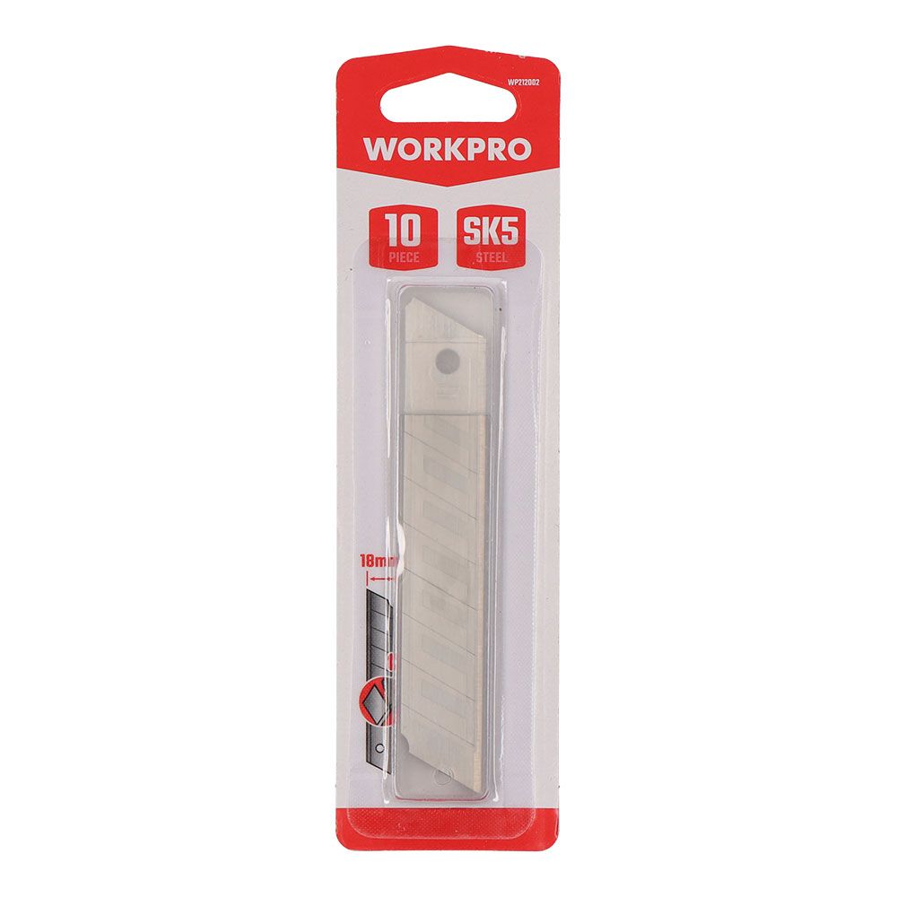 Cuchillas cúter 18 mm, 10 uds