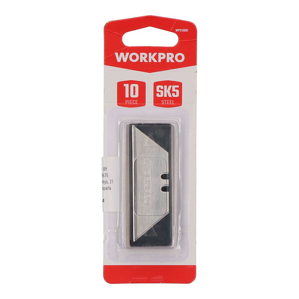 Cuchillas trapezoidales para cúter, 10 uds