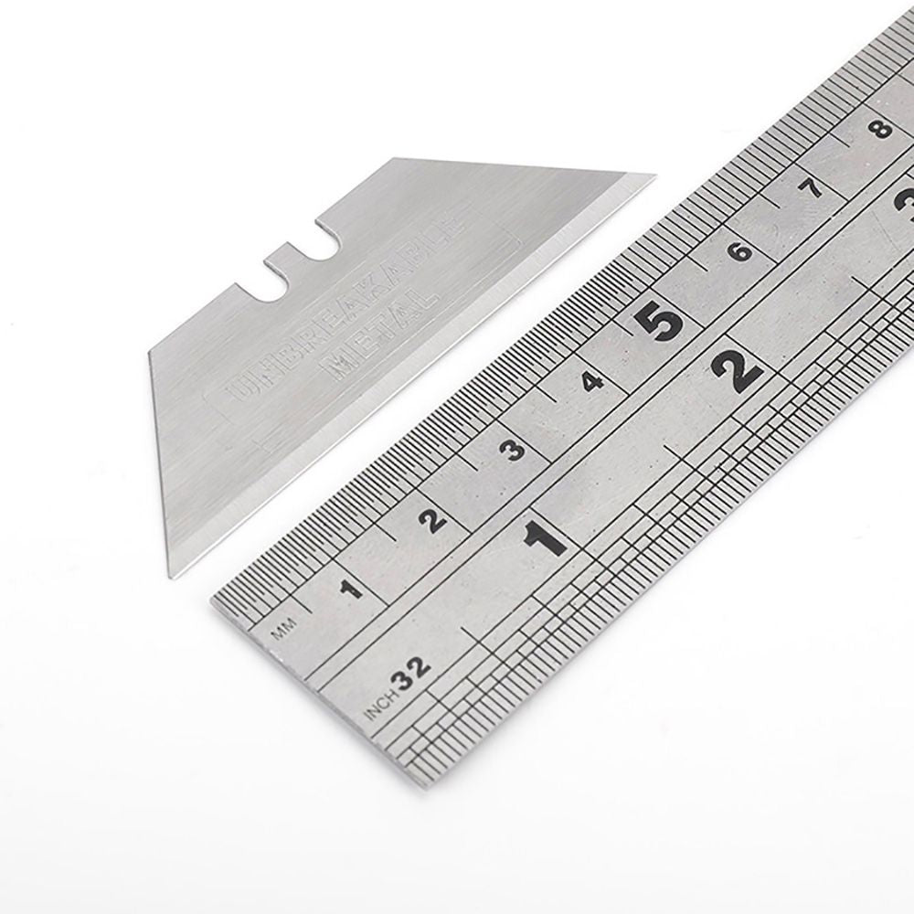 Cuchillas trapezoidales para cúter, 10 uds