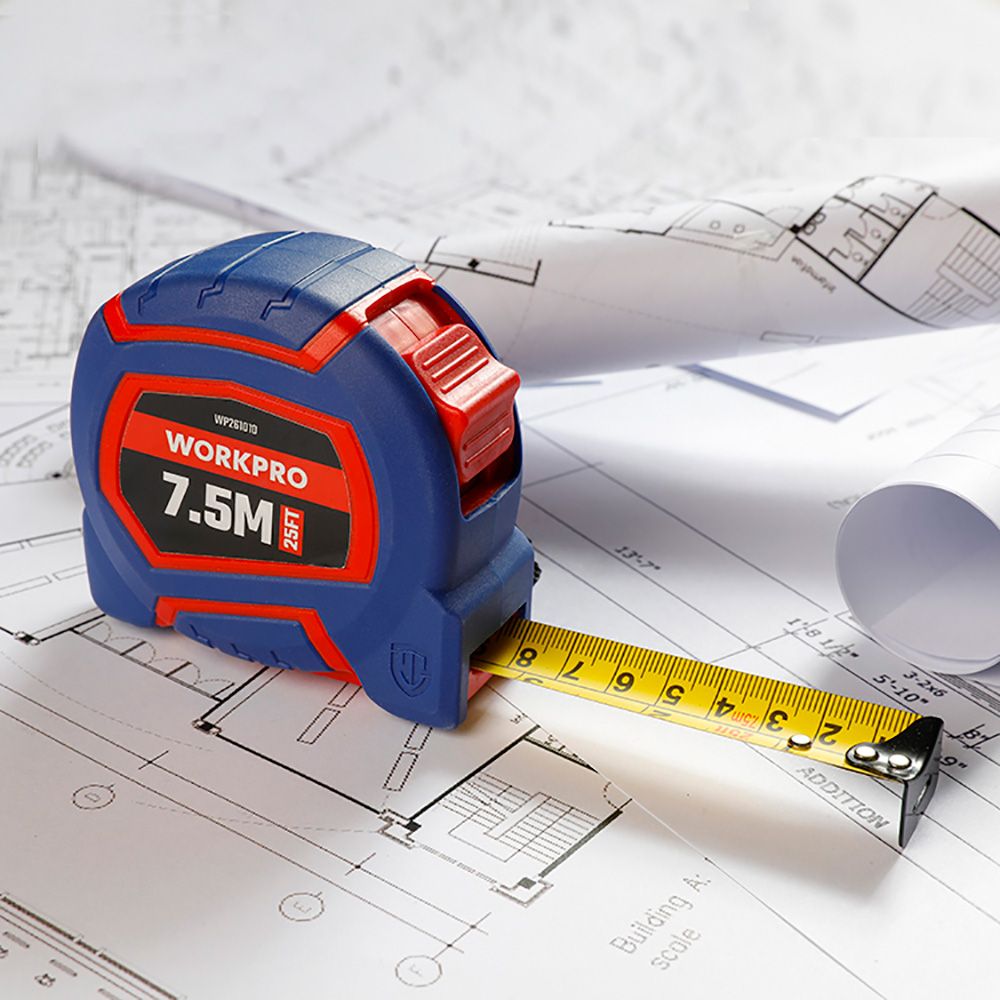 Flexómetro 7,5 m x 25 mm