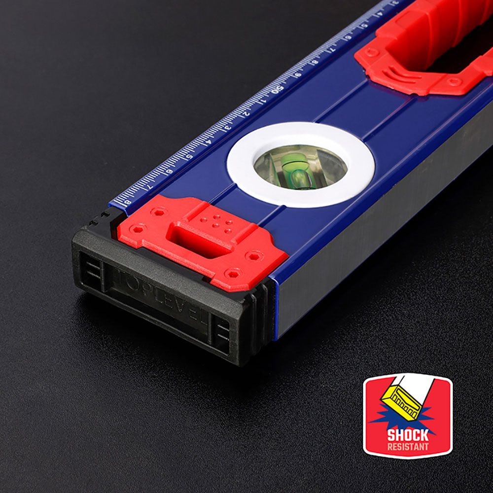 Nivel de burbuja con base magnética 60 cm