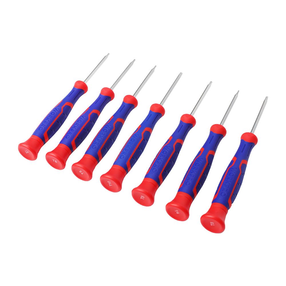 Destornilladores de precisión torx, 7 piezas