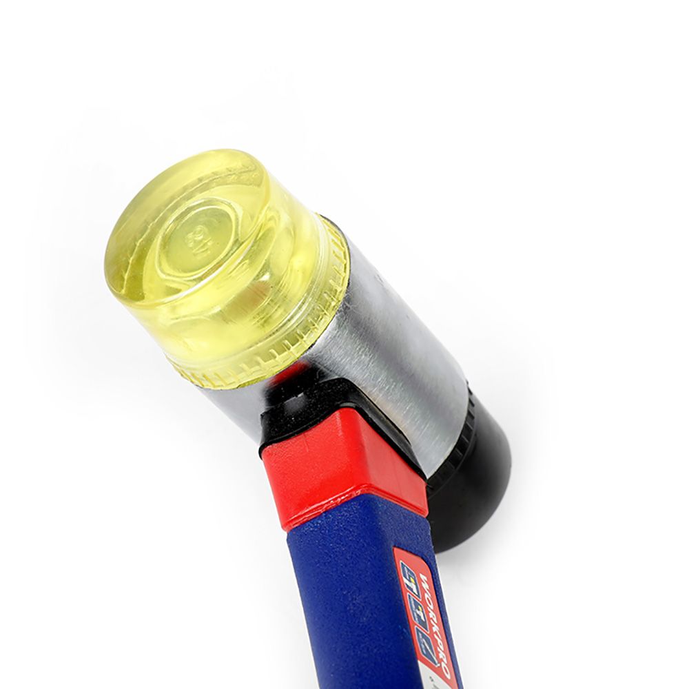 Martillo de nylon con mango de fibra de vidrio