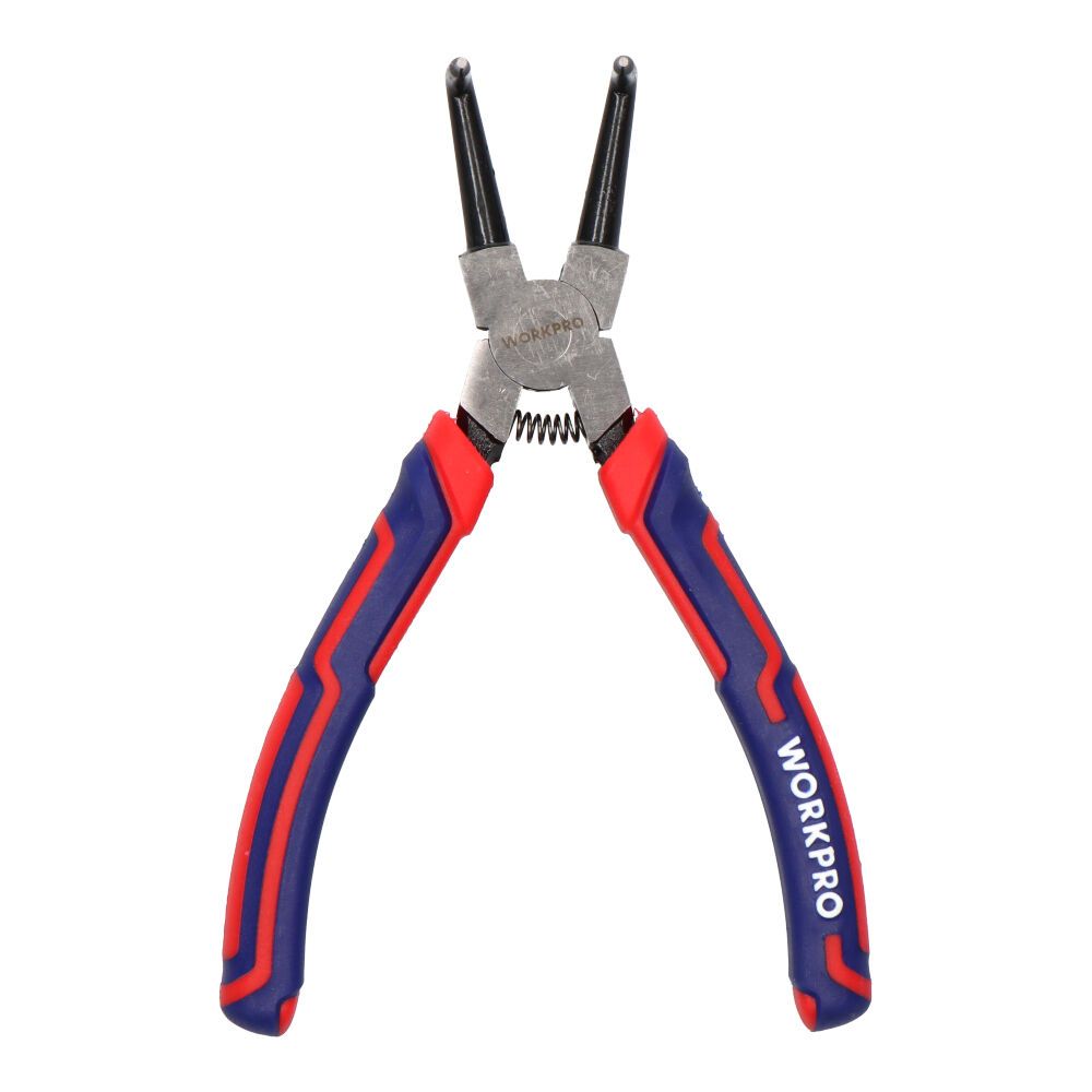 Alicates curvos arandelas pro, retención exterior, 180 mm
