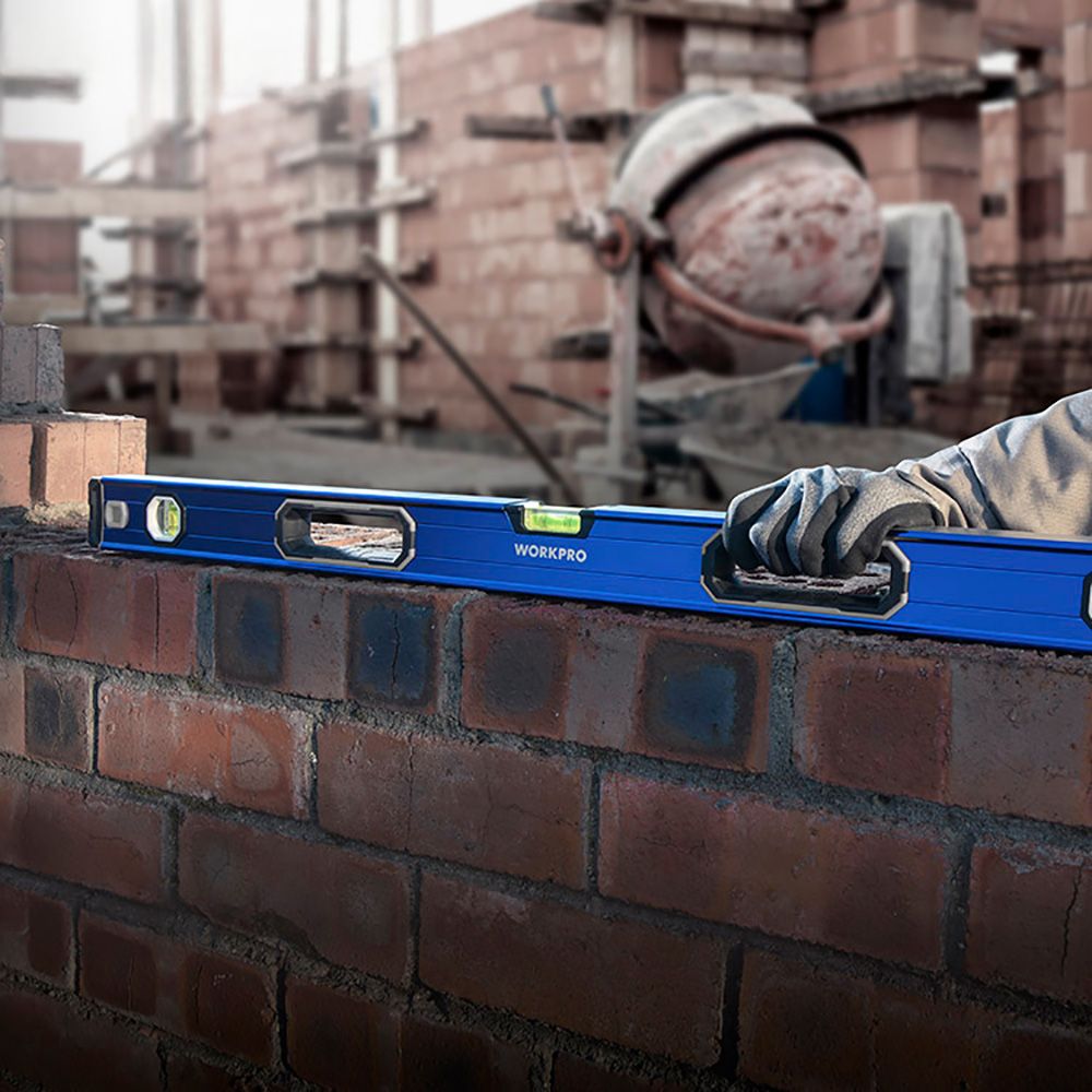 Nivel de burbuja pro con base magnética 60 cm