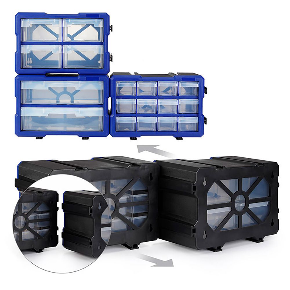 Organizador apilable de 12 cajones